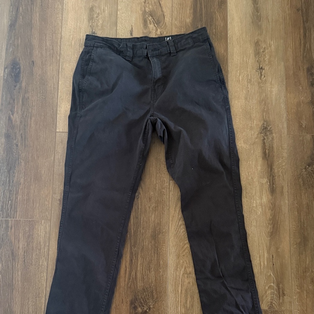 George Men's Dark Gray Chinos